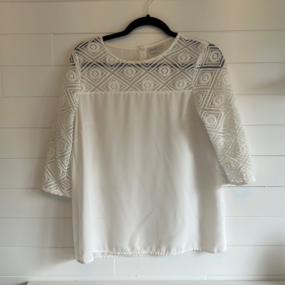 White Twik Blouse - Picture 1 of 5